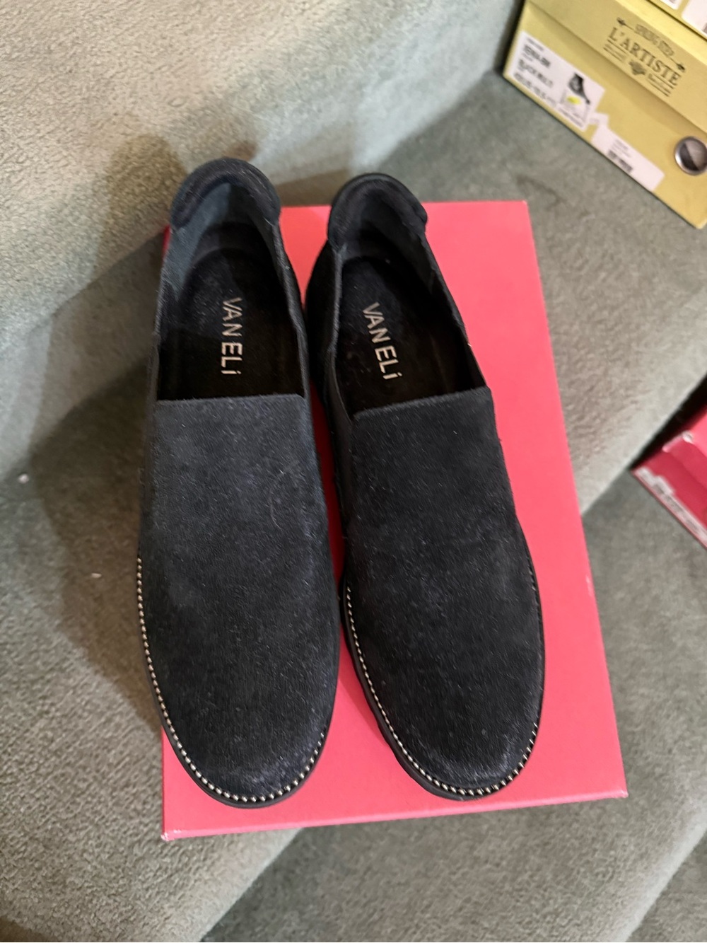 Vanelli Narrow Black Shoes